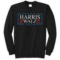 Kamala Harris Walz 2024 President Election Vote Usa Design Tall Sweatshirt