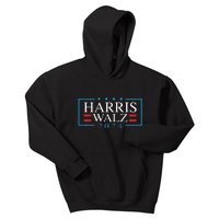 Kamala Harris Walz 2024 President Election Vote Usa Design Kids Hoodie