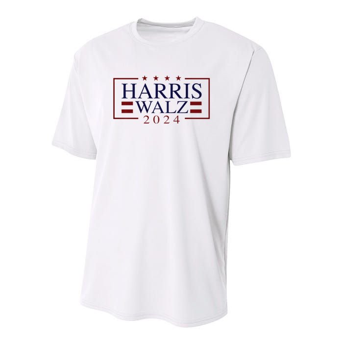 Kamala Harris Walz 2024 President Election Vote Usa Design Youth Performance Sprint T-Shirt