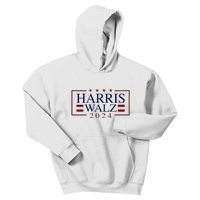 Kamala Harris Walz 2024 President Election Vote Usa Design Kids Hoodie