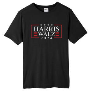 Kamala Harris Walz 2024 President Election Vote Usa Design Tall Fusion ChromaSoft Performance T-Shirt