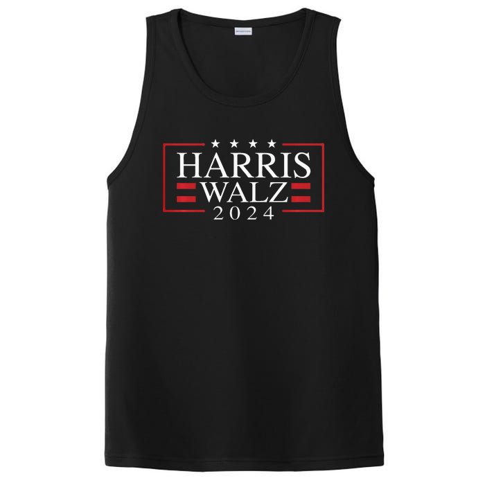 Kamala Harris Walz 2024 President Election Vote Usa Design PosiCharge Competitor Tank