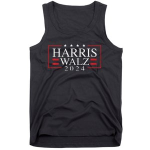 Kamala Harris Walz 2024 President Election Vote Usa Design Tank Top