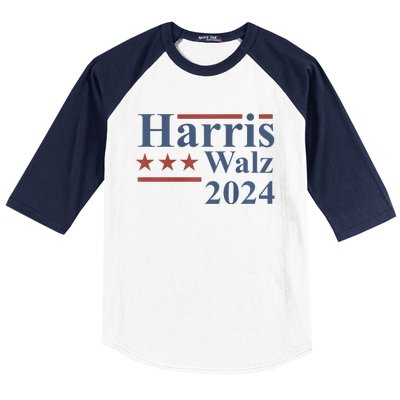 Kamala Harris Walz 2024 Baseball Sleeve Shirt