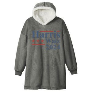 Kamala Harris Walz 2024 Hooded Wearable Blanket