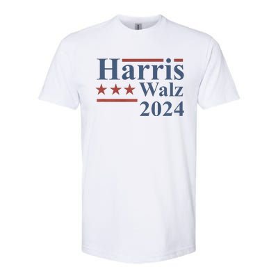 Kamala Harris Walz 2024 Softstyle CVC T-Shirt