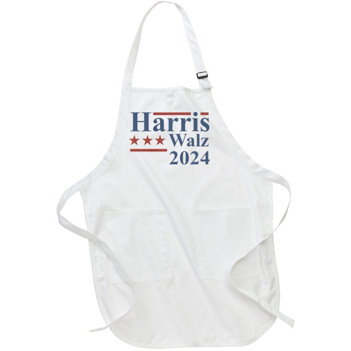 Kamala Harris Walz 2024 Full-Length Apron With Pockets