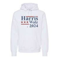 Kamala Harris Walz 2024 Premium Hoodie