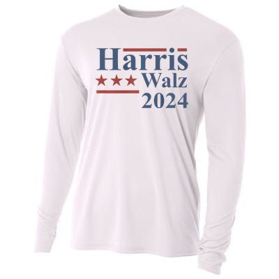 Kamala Harris Walz 2024 Cooling Performance Long Sleeve Crew