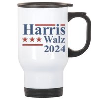 Kamala Harris Walz 2024 Stainless Steel Travel Mug