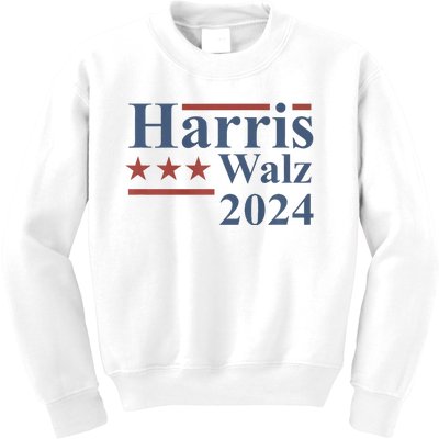 Kamala Harris Walz 2024 Kids Sweatshirt