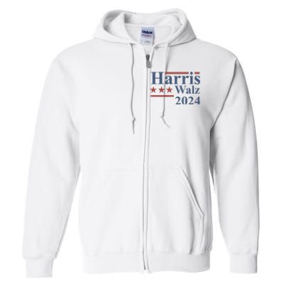 Kamala Harris Walz 2024 Full Zip Hoodie