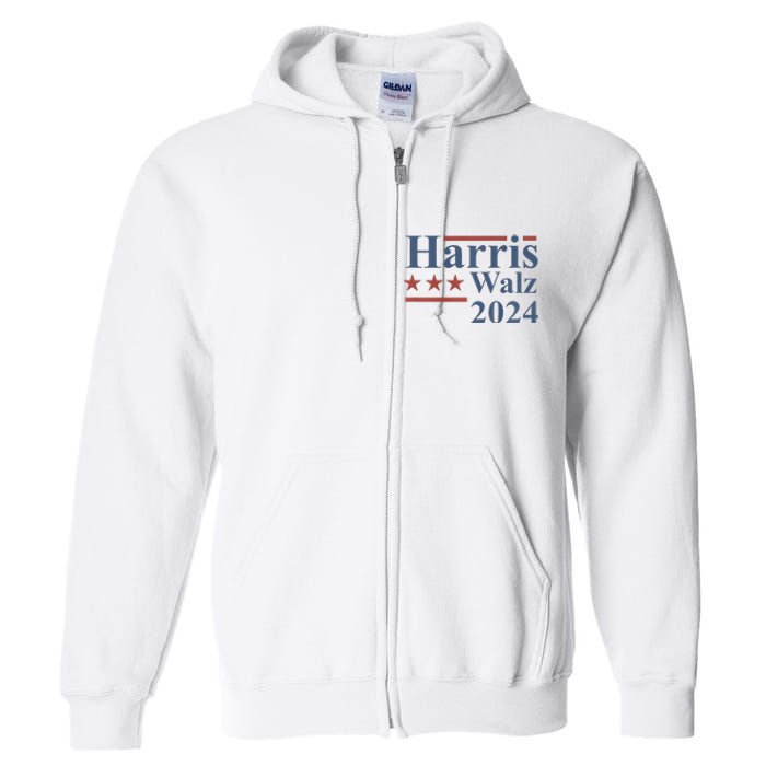 Kamala Harris Walz 2024 Full Zip Hoodie