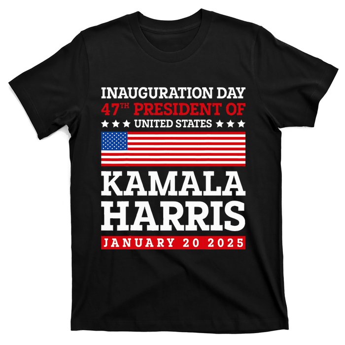 Kamala Harris Won 2024 Election Inauguration January 20 2025 T-Shirt