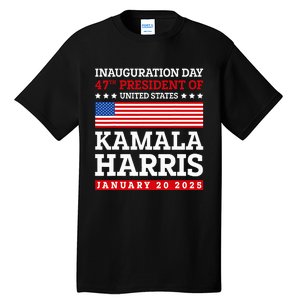 Kamala Harris Won 2024 Election Inauguration January 20 2025 Tall T-Shirt