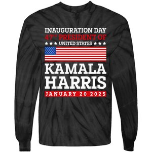 Kamala Harris Won 2024 Election Inauguration January 20 2025 Tie-Dye Long Sleeve Shirt