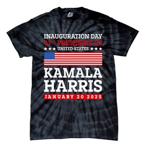 Kamala Harris Won 2024 Election Inauguration January 20 2025 Tie-Dye T-Shirt