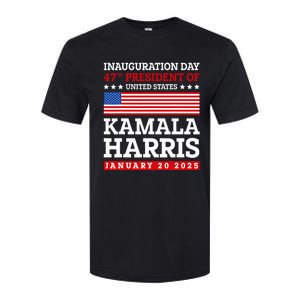 Kamala Harris Won 2024 Election Inauguration January 20 2025 Softstyle CVC T-Shirt