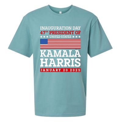 Kamala Harris Won 2024 Election Inauguration January 20 2025 Sueded Cloud Jersey T-Shirt