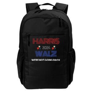 Kamala Harris WeRe Not Going Back Daily Commute Backpack