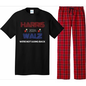 Kamala Harris WeRe Not Going Back Pajama Set