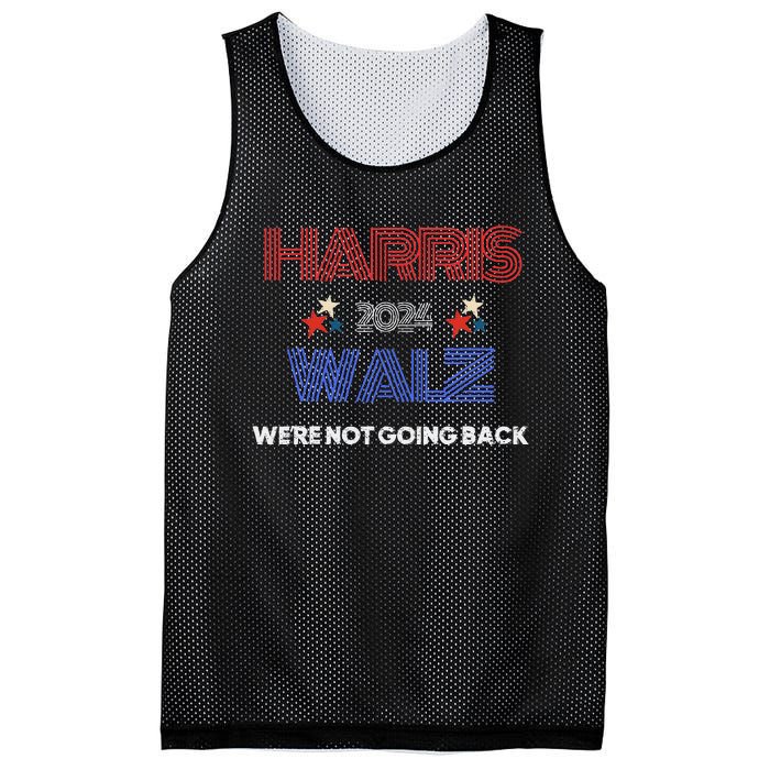 Kamala Harris WeRe Not Going Back Mesh Reversible Basketball Jersey Tank