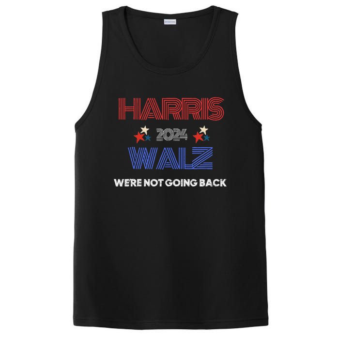 Kamala Harris WeRe Not Going Back PosiCharge Competitor Tank