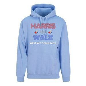 Kamala Harris WeRe Not Going Back Unisex Surf Hoodie