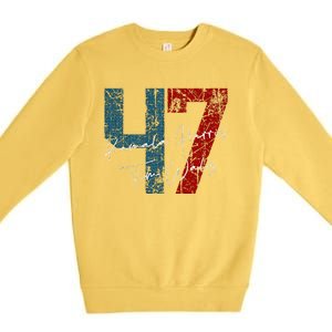 Kamala Harris Walz 2024 Harris Waltz Democratic 47 Premium Crewneck Sweatshirt