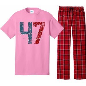 Kamala Harris Walz 2024 Harris Waltz Democratic 47 Pajama Set