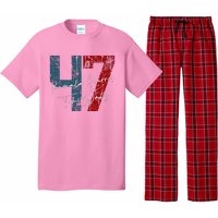 Kamala Harris Walz 2024 Harris Waltz Democratic 47 Pajama Set