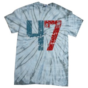 Kamala Harris Walz 2024 Harris Waltz Democratic 47 Tie-Dye T-Shirt