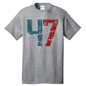 Kamala Harris Walz 2024 Harris Waltz Democratic 47 Tall T-Shirt