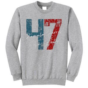 Kamala Harris Walz 2024 Harris Waltz Democratic 47 Tall Sweatshirt