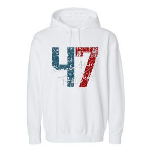 Kamala Harris Walz 2024 Harris Waltz Democratic 47 Garment-Dyed Fleece Hoodie