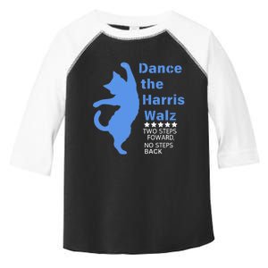 Kamala Harris Walz 2024 Waltz Dance 2 Steps Forward Toddler Fine Jersey T-Shirt