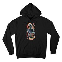 Kamala Harris Walz Obviously Rainbow Pride Hoodie