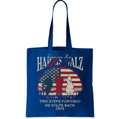 Kamala Harris Walz 2024 Waltz Dance 2 Steps Forward Not Back Tote Bag