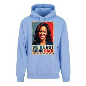 Kamala Harris WeRe Not Going Back Vote For 2024 President Unisex Surf Hoodie