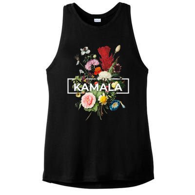 Kamala Harris Walz 2024 Harris Waltz Vp President Cat Ladies Ladies PosiCharge Tri-Blend Wicking Tank