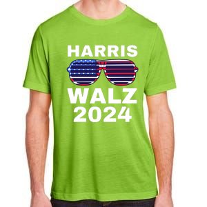 Kamala Harris Waltz American Flag Adult ChromaSoft Performance T-Shirt