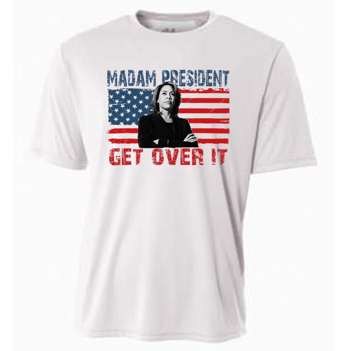 Kamala Harris Won The Elections 2024 Shirts Get Over It Cooling Performance Crew T-Shirt