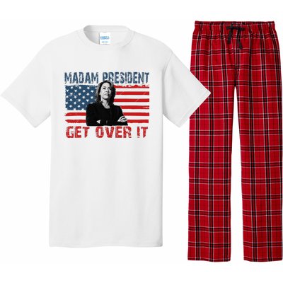 Kamala Harris Won The Elections 2024 Shirts Get Over It Pajama Set