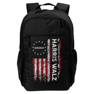 Kamala Harris Walz 2024 Harris Waltz Vp President 47th Flag Daily Commute Backpack