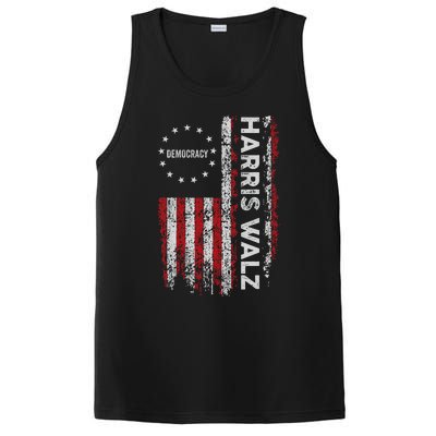 Kamala Harris Walz 2024 Harris Waltz Vp President 47th Flag PosiCharge Competitor Tank