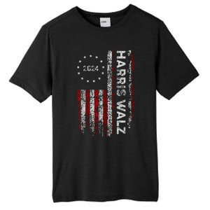 Kamala Harris Walz 2024 Harris Waltz Vp President 47th Flag Tall Fusion ChromaSoft Performance T-Shirt