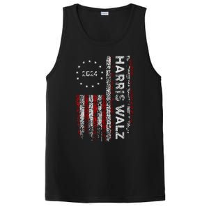 Kamala Harris Walz 2024 Harris Waltz Vp President 47th Flag PosiCharge Competitor Tank