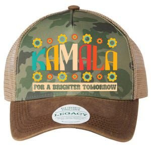 Kamala Harris Walz 2024 For President Election Campaign Boho Legacy Tie Dye Trucker Hat