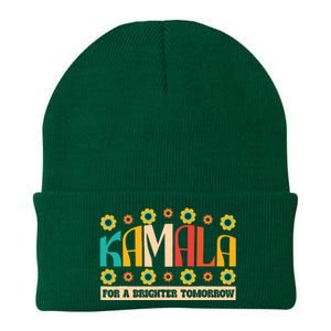 Kamala Harris Walz 2024 For President Election Campaign Boho Knit Cap Winter Beanie