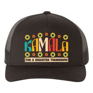 Kamala Harris Walz 2024 For President Election Campaign Boho Yupoong Adult 5-Panel Trucker Hat